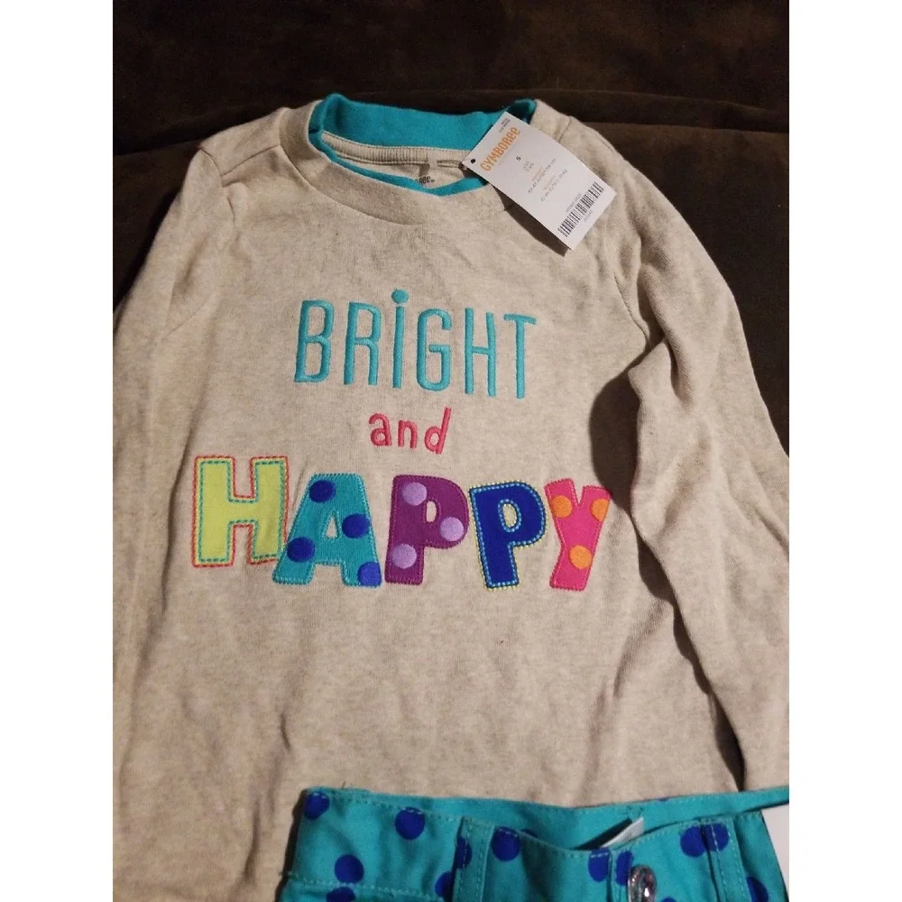 Gymboree‎ color happy outfit 5 nwt